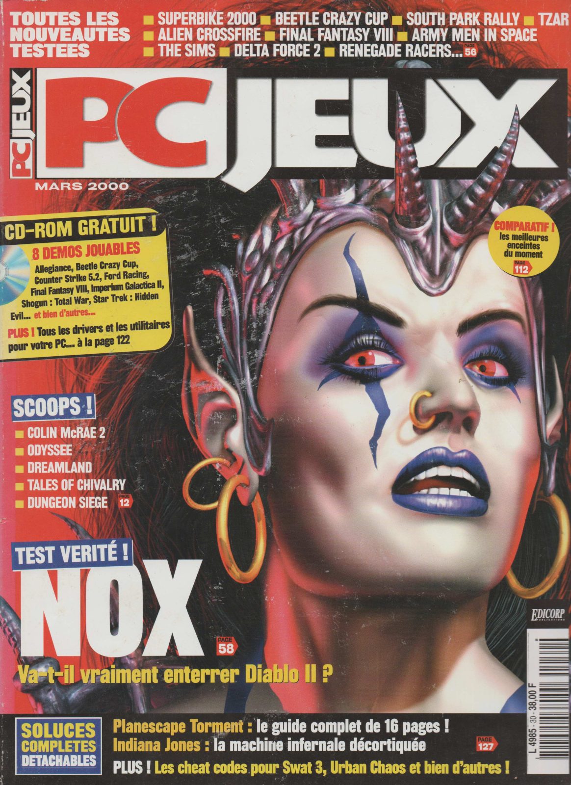 Jaquette de PC Jeux — n°030