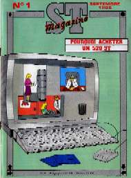 Jaquette de ST Magazine — n°001