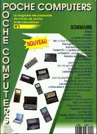Jaquette de Poche Computers — n°01